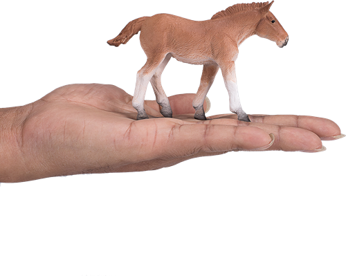 Mojo Horses speelgoed paard Suffolk Punch Veulen - 387196-3