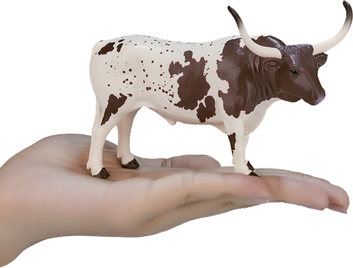 Mojo Farm speelgoed Texas Longhorn Stier - 387222-3