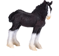 Mojo Horses speelgoed paard Shire Veulen - 387399