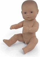 Miniland Babypop Jongen Vanillegeur Waterdicht 32cm Poppenkind