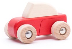 Bajo houten speelgoedauto Speed Car voor kinderen - duurzaam en snel
