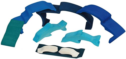 nic bouwblokken dolfijn 9-delig houten speelgoed blauw educatief-2