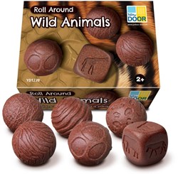 Yellow Door kleirollers wilde dieren - sensorisch speelgoed set