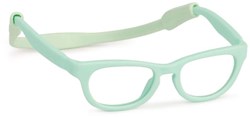 Miniland poppenbril turquoise accessoire voor babypoppen mode