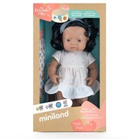 Miniland pop educatief speelgoed Latijns meisje 38cm vinyl-3