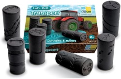 Yellow Door klei rollers transport - creatief speelgoed voor kinderen