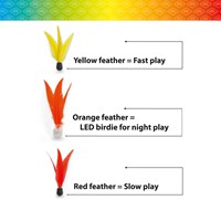 Schildkröt Jazzminton vervangende birdies set - speelplezier badminton-2