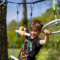 Schildkröt Jungle Line klimtouw ladder voor buiten speeltoestellen-3