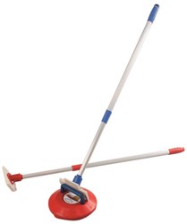 Kurling schuifstokken indoor curling set met telescopische handgrepen
