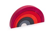 Bajo houten speelgoed bogen Asymmetrisch - 6-delig - 1 stuk / kleur - willkeurig geleverd-3