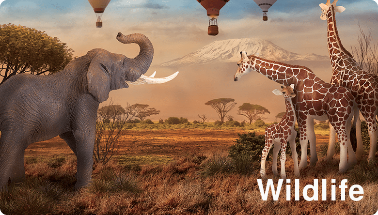 Mojo Toys Wildlife banner