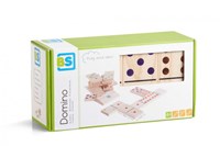 BS Toys Domino XL - Houten Vloerspel - Gekleurd - Extra Groot