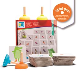 BS Toys kinderspel memory krokodil sokken - educatief spel