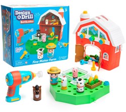 Learning Resources educatief speelgoed Design & Drill Bolt Buddies Barn boerderij