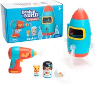 Learning Resources bouwspeelgoed Design & Drill Bolt Buddies raket set