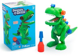 Learning Resources dinosaurus bouwspeelgoed Design & Drill T-Rex multicolor