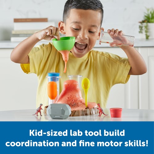 Learning Resources educatief speelgoed - Fizzy Volcano Science Lab voor kinderen-2