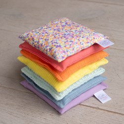 Little Botanic Label sensorisch speelgoed pittenzakjes pastel confetti set