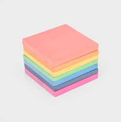 TickiT houten stapelbare vormen regenboog - educatief speelgoed