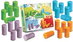 Yellow Door klei rollers seizoenen educatief speelgoed set 24 stuks