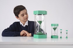 TickiT Mega zandloper groen - 1 minuut - educatief speelgoed